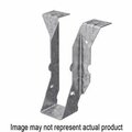 Simpson Strong-Tie PF Series Post Frame Hanger, 5-5/16 in H, 1-1/2 in D, 1-9/16 in W, 2 x 6 in, Steel, ZMAX PF26Z